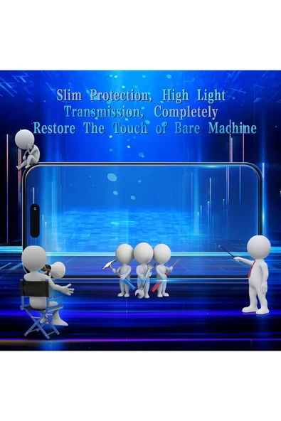 iPhone 16 Pro İçin Ultra Dayanıklı 9H Temperli Cam Ekran Koruyucu | %100 Dokunmatik Hassasiyet | Parmak İzi ve Darbe Önleyici | Full HD Şeffaflık - Resim 6