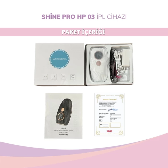 SHINE HP-03 Buz Lazer Epilasyon El Tipi ipl Tüy Alma Cihazı - 6