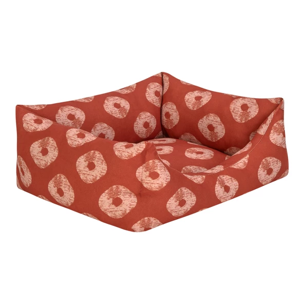 Pet Comfort Uniform Kiss Tarçın-Bej Kedi ve Köpek Yatağı S 50x40cm - Resim 2