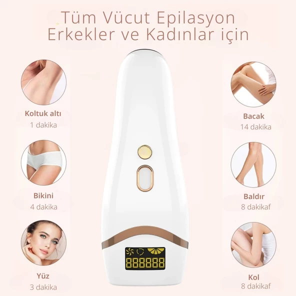 SHINE HP-01 Epilasyon El Tipi ipl Tüy Alma Cihazı - 6