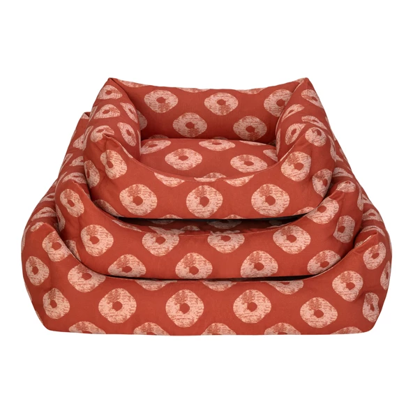 Pet Comfort Uniform Kiss Tarçın-Bej Kedi ve Köpek Yatağı S 50x40cm - Resim 4