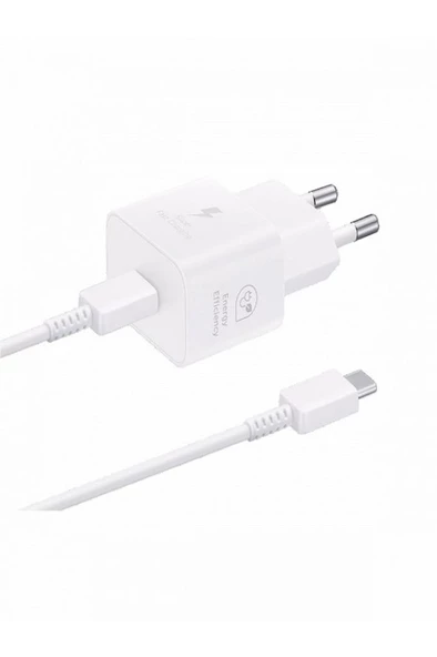Samsung EP-T2510X 25W SÜPER HIZLI BEYAZ ŞARJ SETİ - 2
