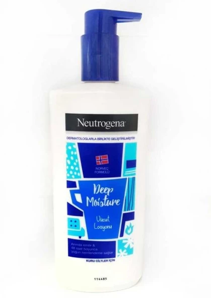 Neutrogena Deep Moisture Parfümlü Vücut Losyonu 400 Ml