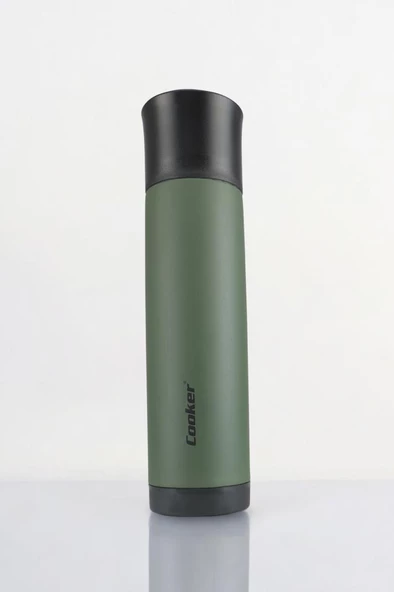 Digithome Soldier Paslanmaz Çelik Termos 0,50 Lt Yeşil - CKR2062 C320.025 - HYT