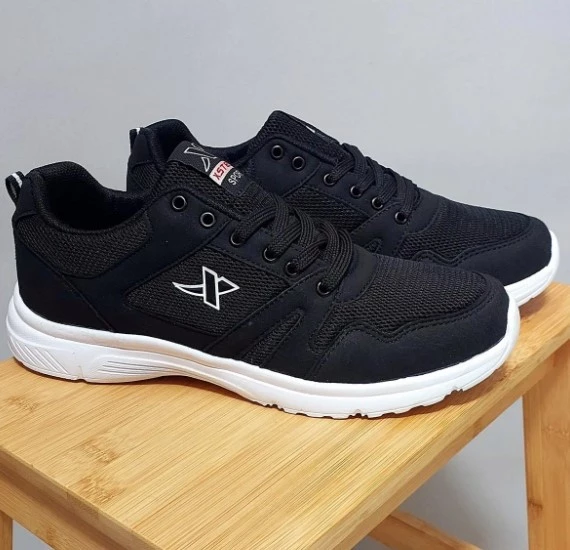 Xstep Unisex Siyah Spor Ayakkabı 020-s