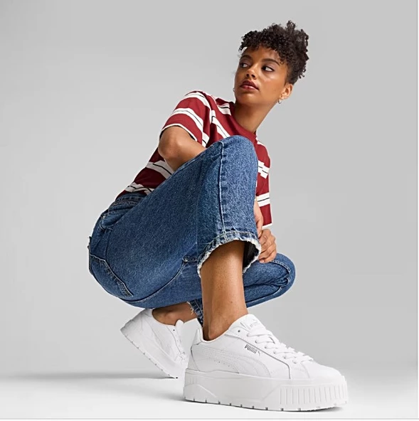 PUMA  KARMEN II L KADIN SNEAKER AYAKKABI - 3