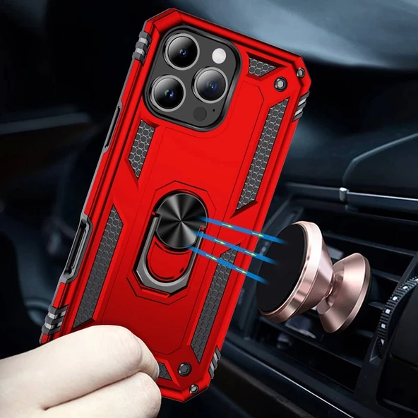 Apple iPhone 16 Pro Max Kılıf Redclick Vega Kapak - Resim 5