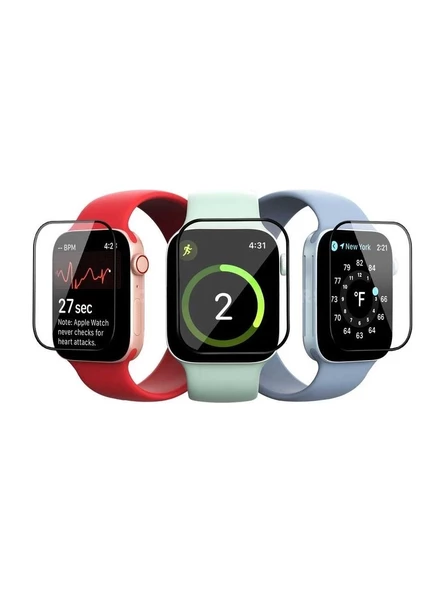 Apple Watch Serisi 10 46mm Redclick PMMA Pet Saat Ekran Koruyucu - 3