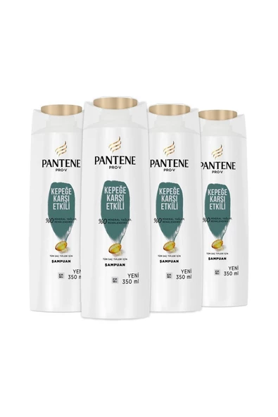 Pantene Şampuan Pro-v Kepeğe Karşı Etkili 350 Ml X 4