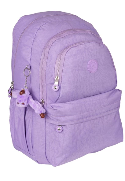 5 Bölmeli Kırinkıl Su İtici Kumaş  Aksesuarlı Sırt Çantası 1660S - 6