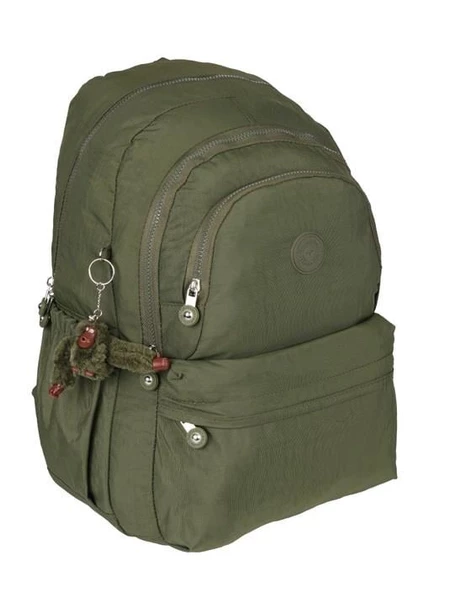 5 Bölmeli Kırinkıl Su İtici Kumaş  Aksesuarlı Sırt Çantası 1660S - 8