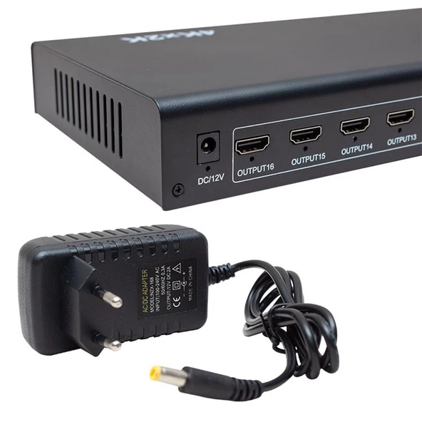 16 Port 1080P 3D 4Kx2k Destekli Hdmı Dağıtıcı 4262 - 2