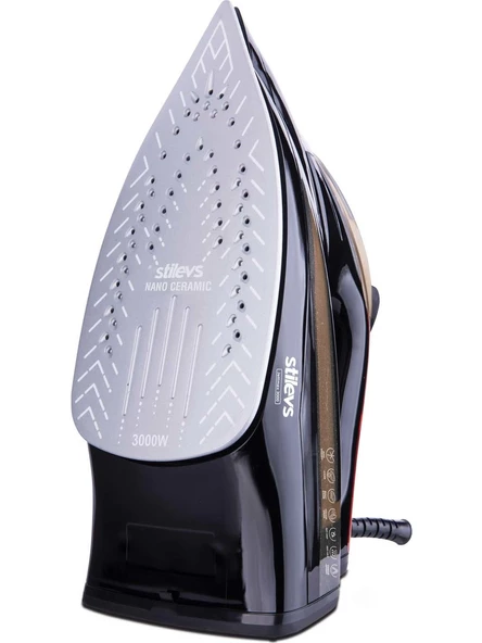 Stilevs Jettmax 3000 Nano Seramik Taban Buharlı Ütü - Lila - 3