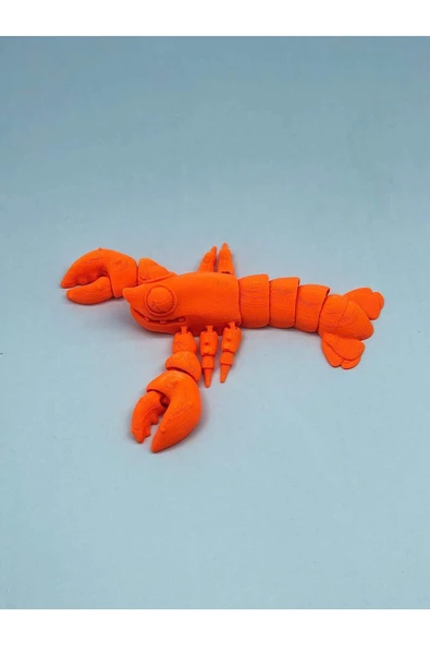 3d Hareketli Istakoz Figürlü Oyuncak - Turuncu ürün görseli 1