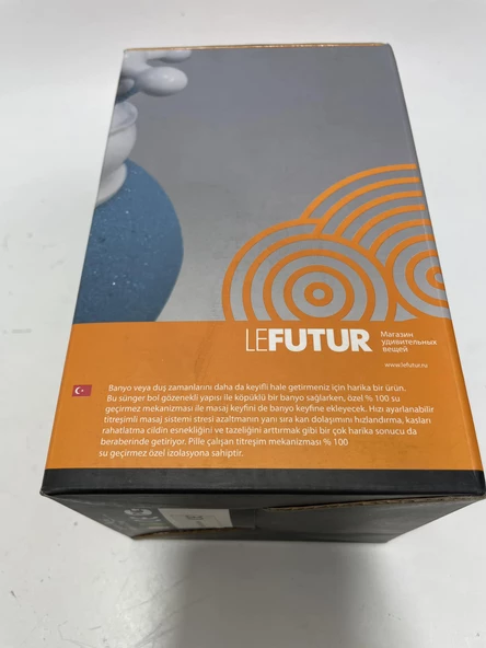 Su Geçirmez Masajlı Vücut Duş Banyo Süngeri - 6