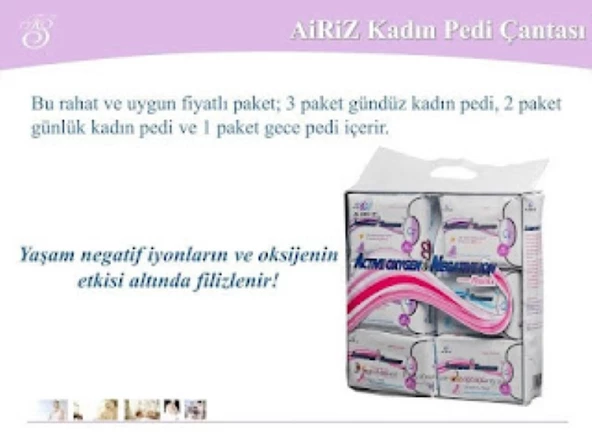 Tiens AIRIZ Hijyenik Kadın Pedi Seti - 2