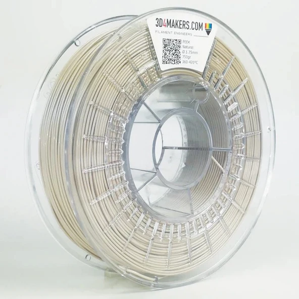 3D4Makers Natural Peek Filament 1.75 mm 260 gr