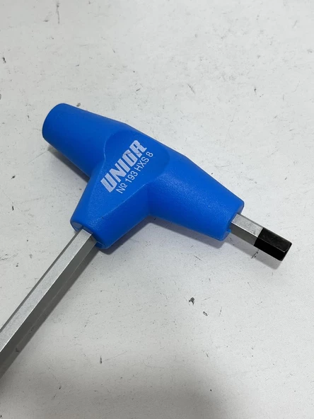 Unior 193 T Saplı 6 Köşe Allen Anahtar 8mm - 3