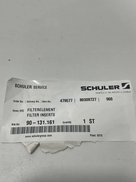 Schuler 90-131.161 Hidrolik Filtre - 3