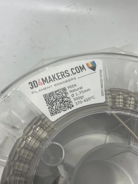 3D4Makers Natural Peek Filament 1.75 mm 300 gr - 3