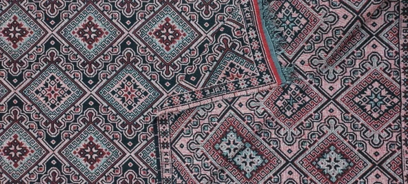 Algelsineve Hisar Makine Dokuması Büyük Kilim - 3