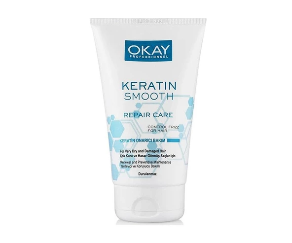 Okay Professıonal Keratin Smooth Onarıcı Bakım Kremi 100 Ml (Durulanmaz)
