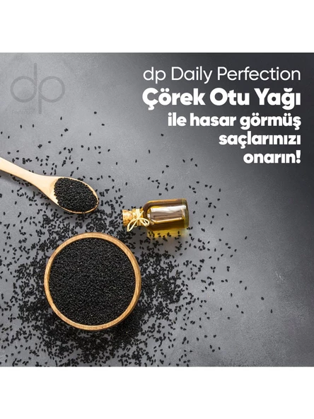 Dp Daily Perfection Tuz İçermeyen Çörek Otu Yağı Şampuan 500 Ml - 3