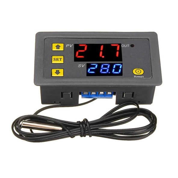 W3230 12V Dijital Termostat