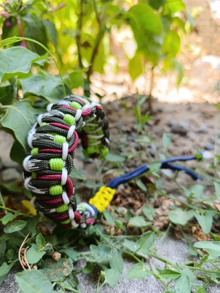 Paracord bileklik (Doğa uyumlu renkler) - 3