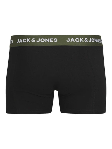 Jack Jones Caron Solıd 3 Lü Paket Erkek Boxer 12259085 - 5