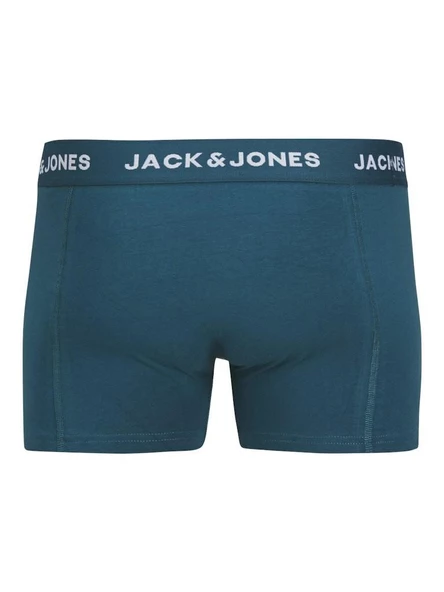 Jack Jones Teo Solıd 5 Li Paket Erkek Boxer 12259076 - Resim 3
