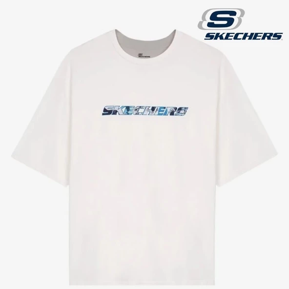 Skechers M Graphic Tee Crew Neck T-Shirt S232151- Erkek Tişört