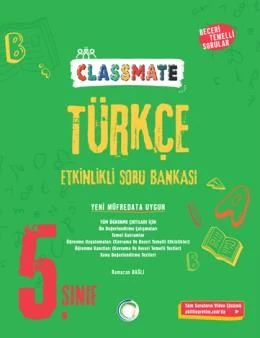Okyanus 5. Sınıf Türkçe Classmate Soru Bankası Okyanus Yayınları