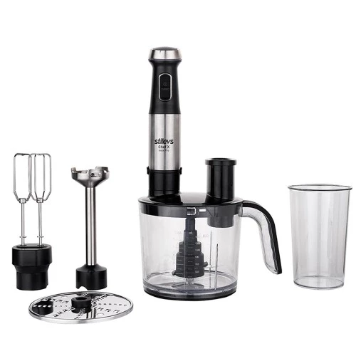 STİLEVS CHEF X INOX PRO EL BLENDER SETİ