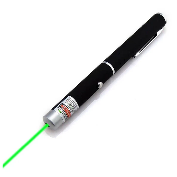 2XAAA PİLLİ TEK BAŞLIK YEŞİL LASER POINTER (4593)