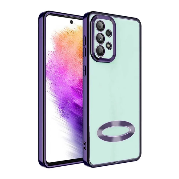 Samsung Galaxy A72 Kılıf Hole Lazer Silikon Kapak - 4