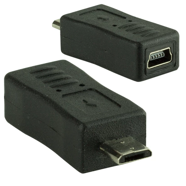 MİCRO USB ERKEK-MİNİ USB DİŞİ ÇEVİRİCİ APARAT (4593)