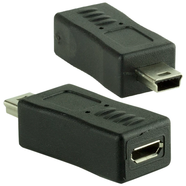 MİNİ USB ERKEK-MİCRO USB DİŞİ ÇEVİRİCİ APARAT (4593)