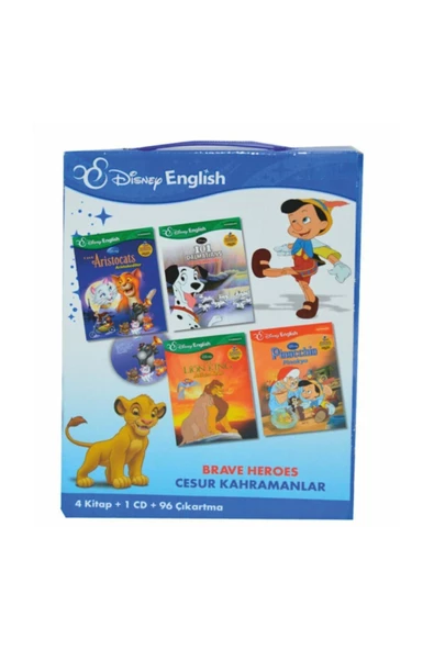 Disney English Brave Heroes - Cesur kahramanlar Çantalı Set