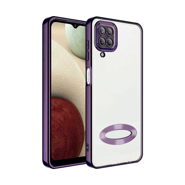 Samsung Galaxy A22 Kılıf Hole Lazer Silikon Kapak - 2