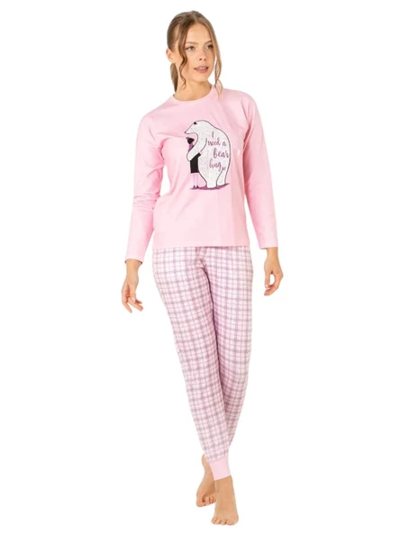 DoReMi Bayan Pijama Takımı Pembe