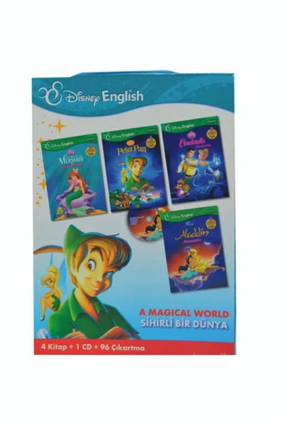 Disney English A Magical World - Sihirli Bir Dünya Çantalı set