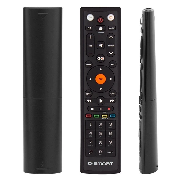 D-Smart HD Blue Go Tuşlu Yeni Nesil Uydu Kumandası ürün görseli