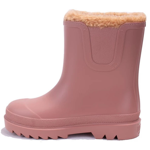İgor W10290 Tokio Burreguito Pembe Ortopedik Kürklü Kız Çocuk Yağmur Çizme - 3