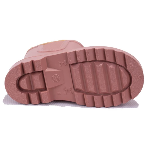 İgor W10290 Tokio Burreguito Pembe Ortopedik Kürklü Kız Çocuk Yağmur Çizme - 4