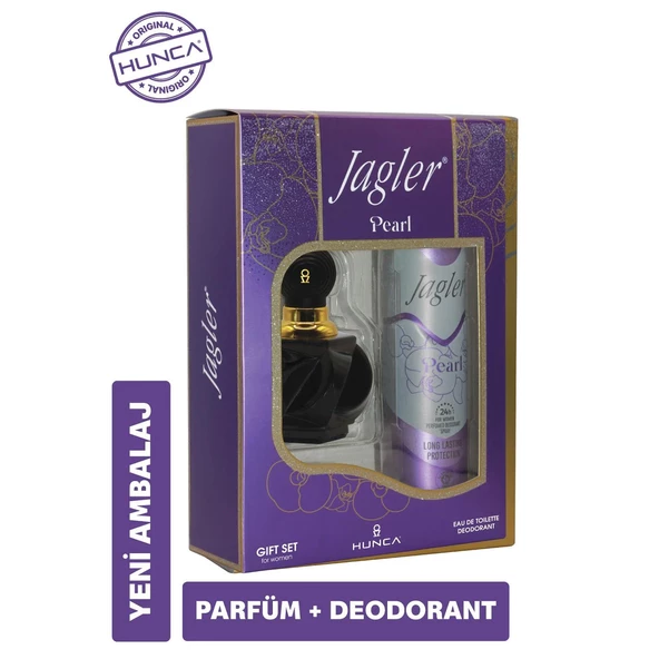 Jagler Pearl GIFT SET for women 60 ml. EDT.+ 150 ml. DEO