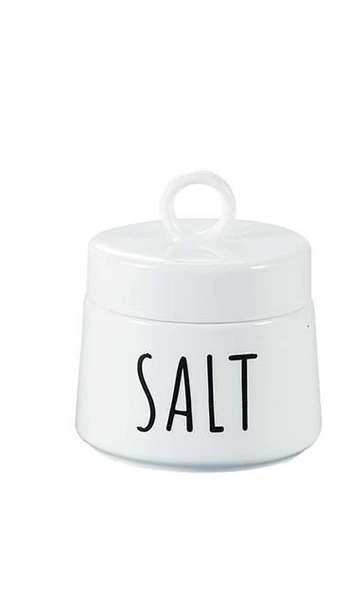 Porselen 3lü Baharatlık Vakum Kapaklı Hava Almaz - 4