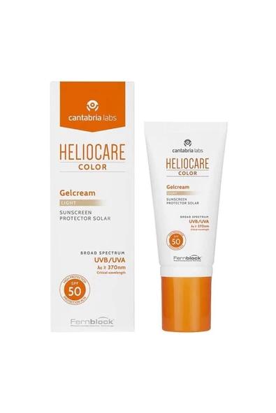 Heliocare Color Gelcream Spf50 50 Ml - Light