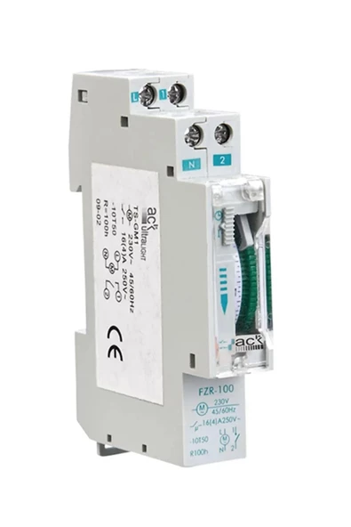 Ack Otomat Tipi Zaman Saati IP20 16a-250W AY26-00010 - 3