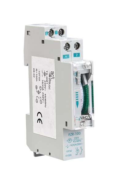 Ack Otomat Tipi Zaman Saati IP20 16a-250W AY26-00010 - 5